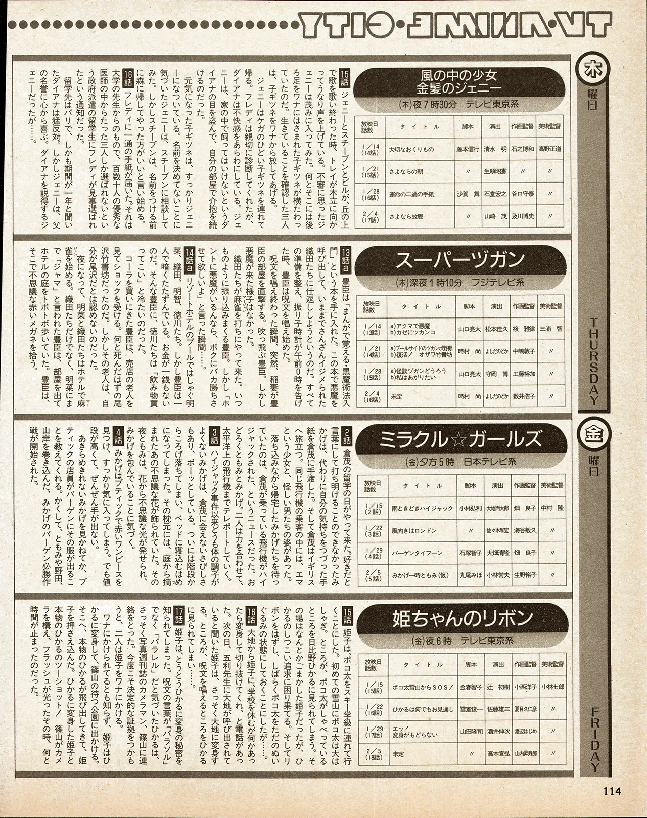 アニメディア 1993年2月号 - page104
