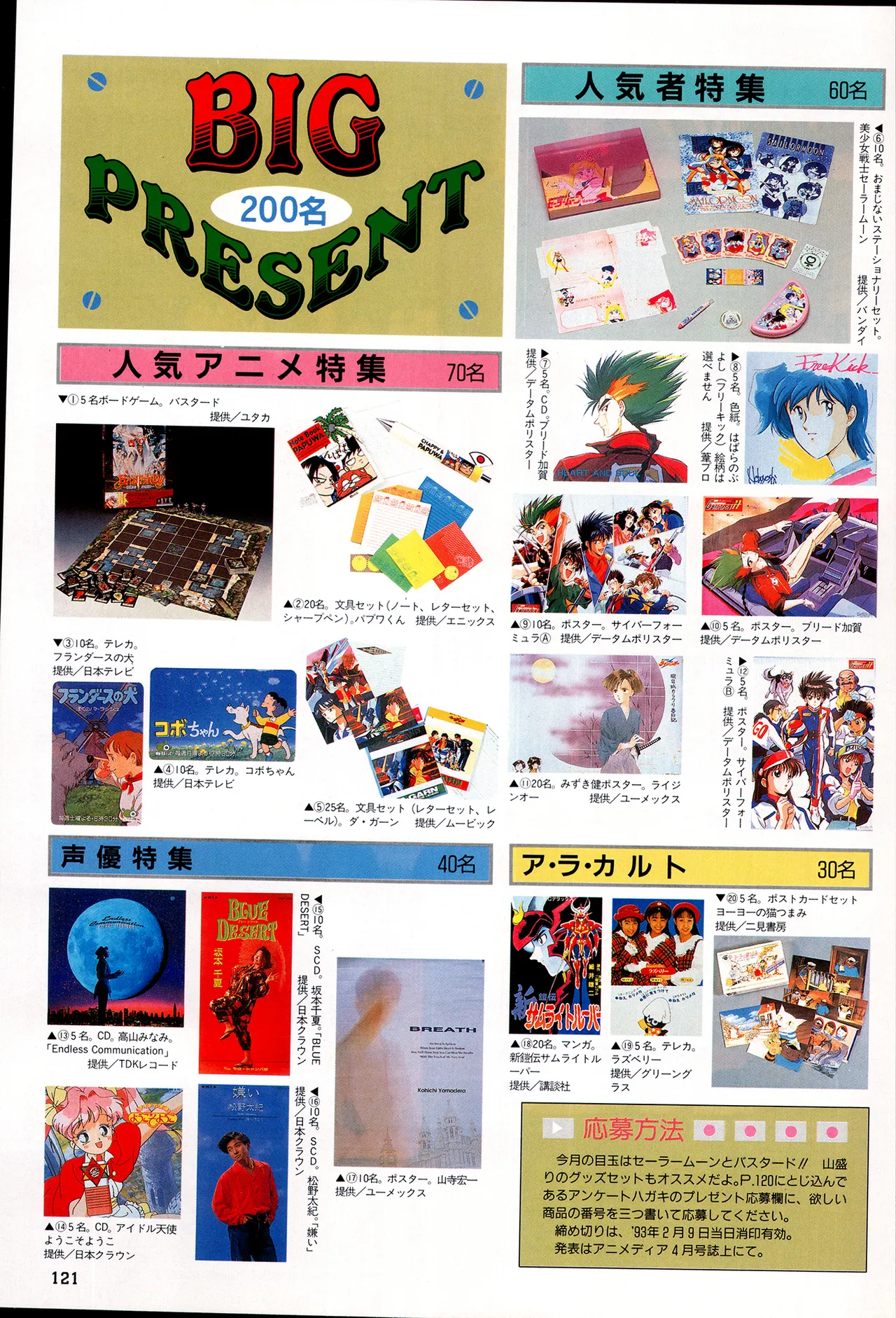 アニメディア 1993年2月号 - page111