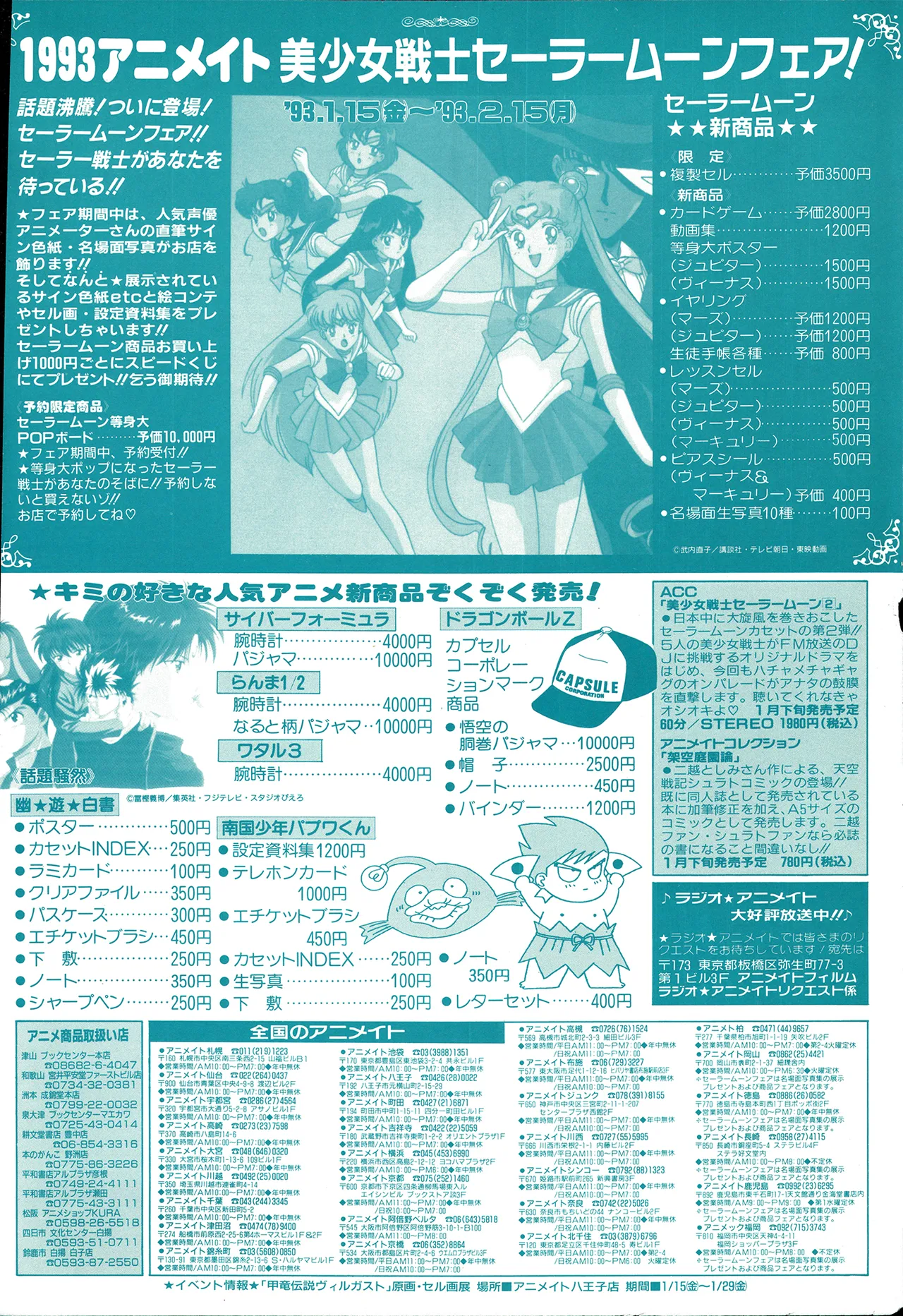 アニメディア 1993年2月号 - page48