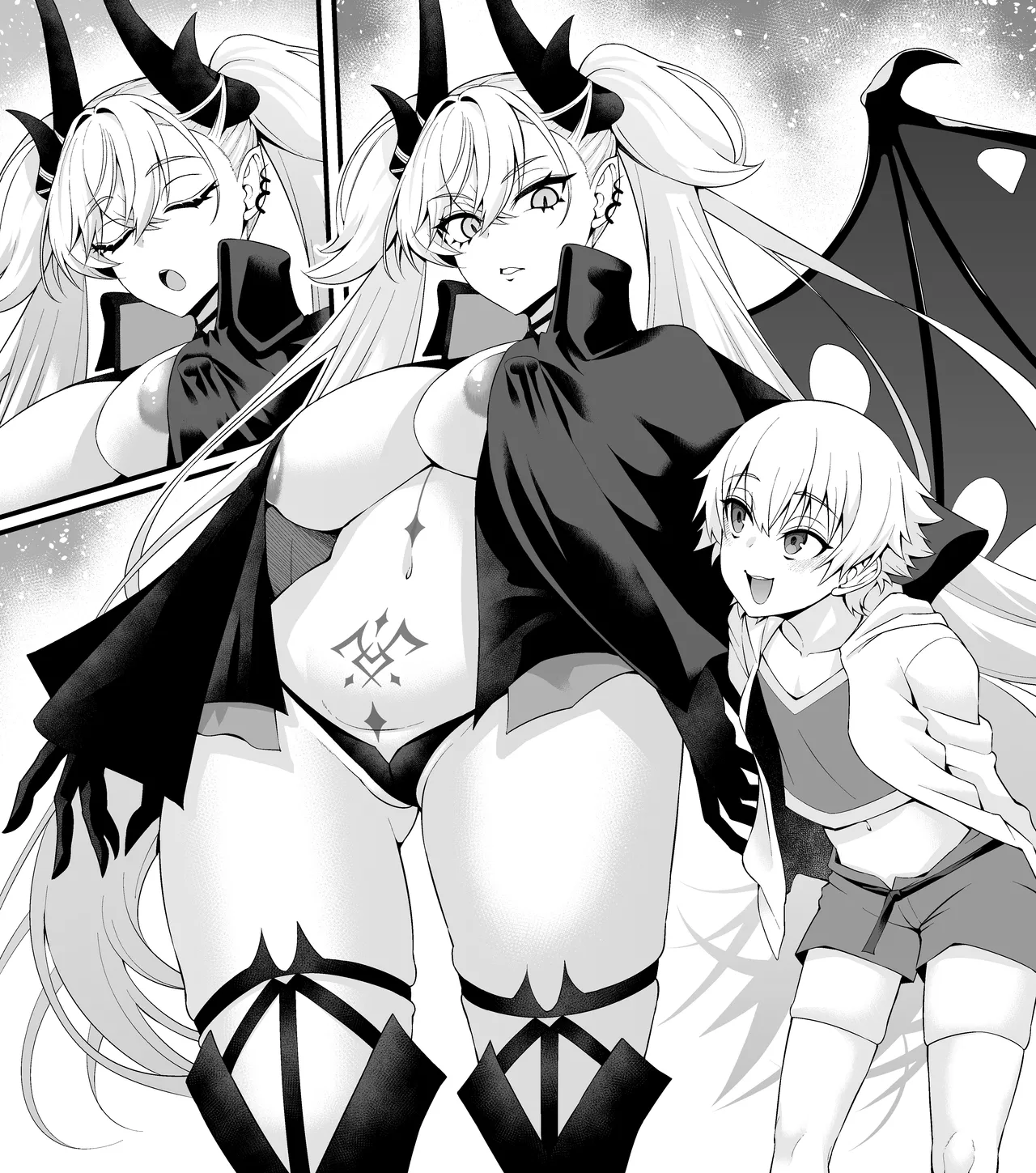 リリス、ギルくんと勝負する❤ - page10