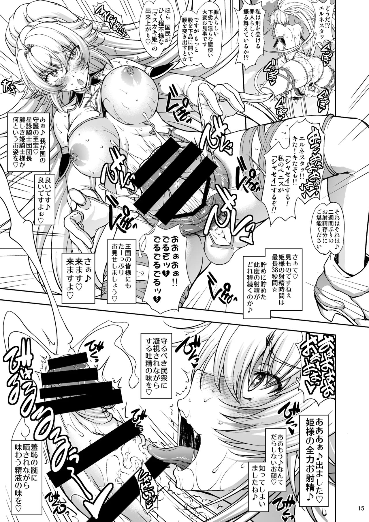 姫騎士様は視られたい! - page15