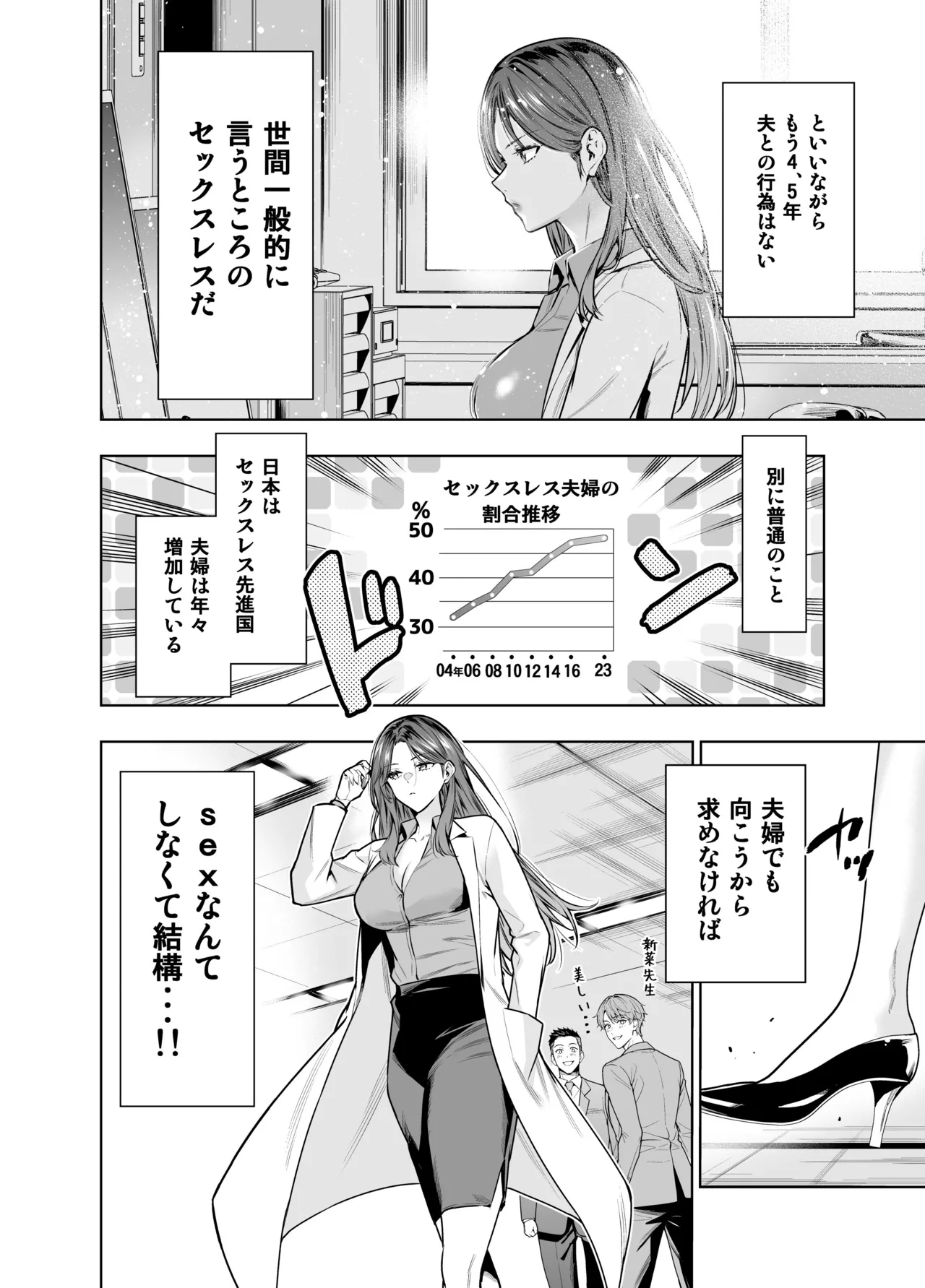 サレ妻女医の逆NTR診察 - page5