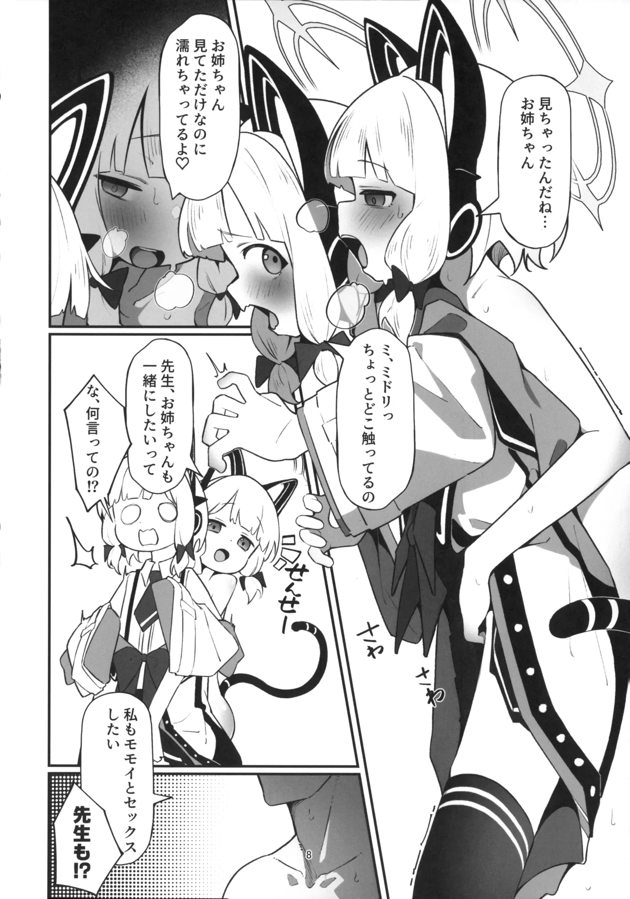 モモイ×ミドリとセックスする本 - page7