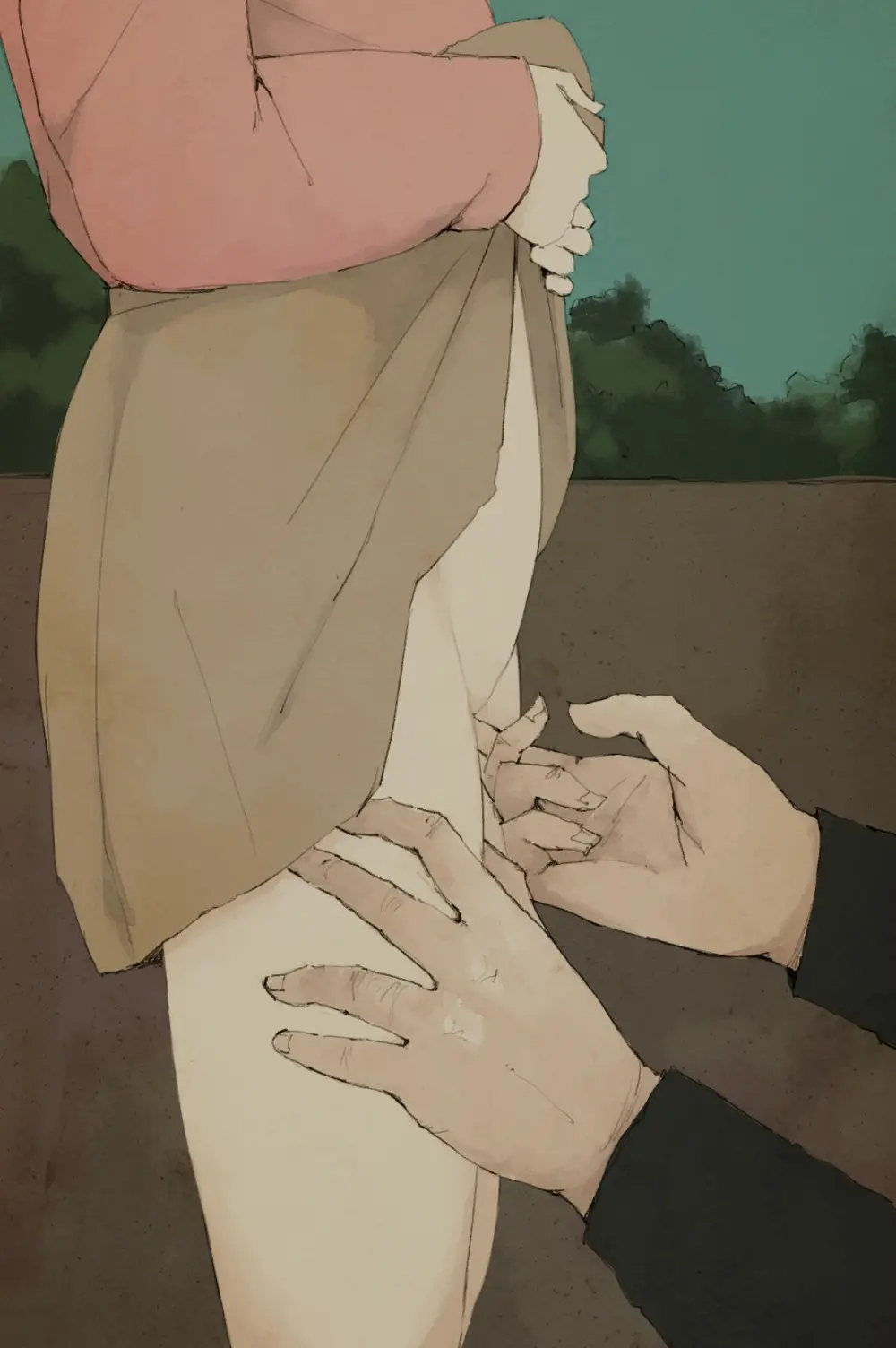 純朴な少女の体に汚れた淫欲を注ぎ込む - page6