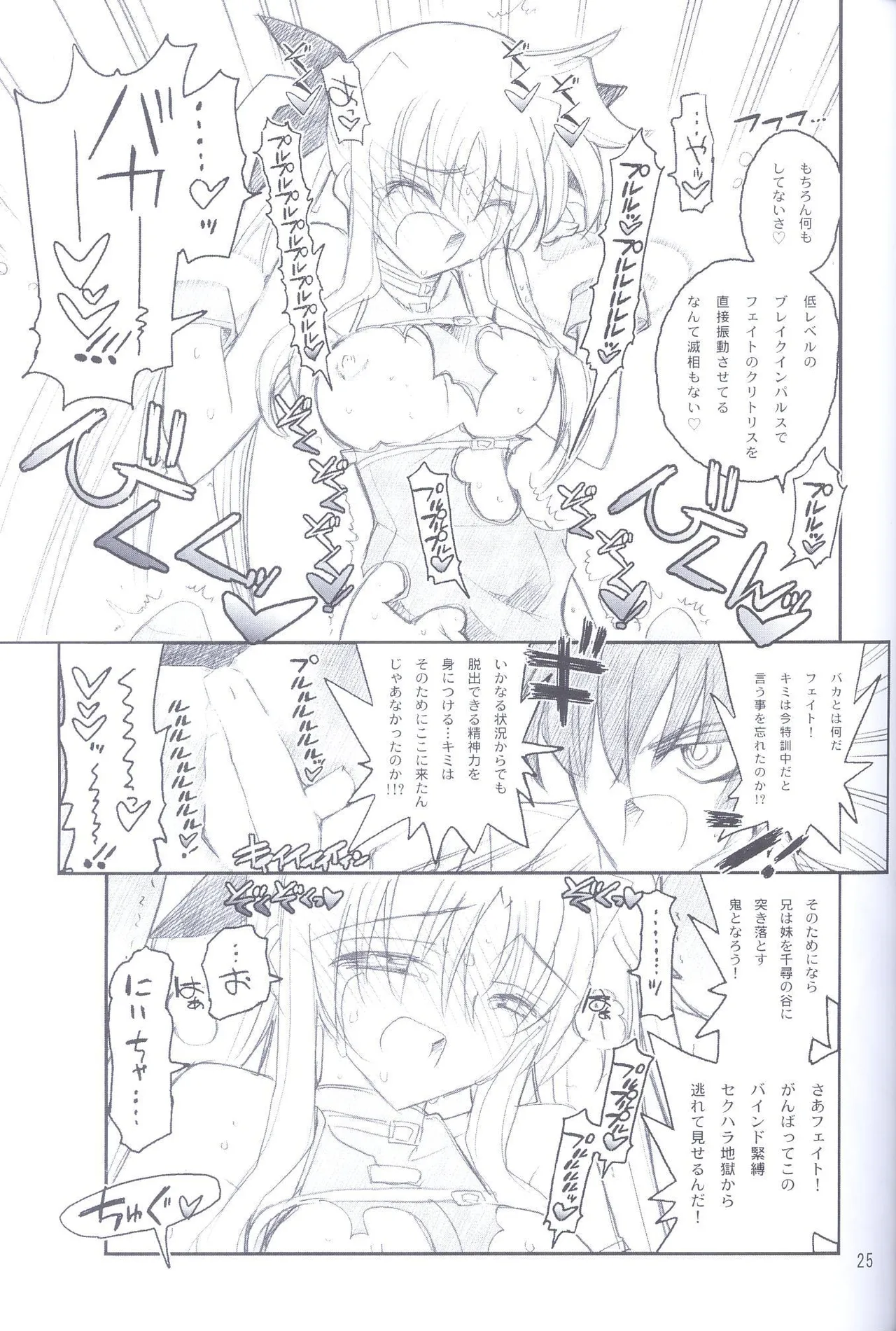 俺がフェイトにラブ♥レッスン - page24