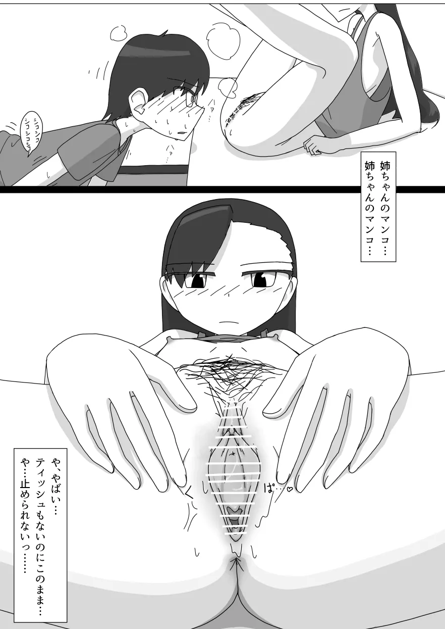 大好きなお姉ちゃんに見抜きさせてもらう漫画 - page19