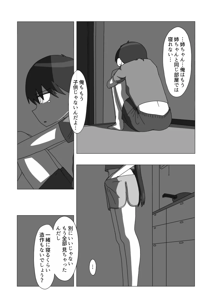 大好きなお姉ちゃんに見抜きさせてもらう漫画 - page22
