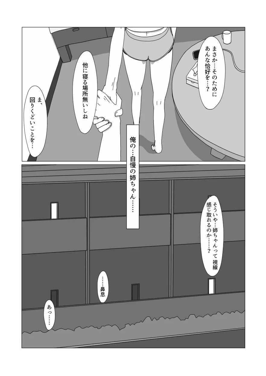 大好きなお姉ちゃんに見抜きさせてもらう漫画 - page24