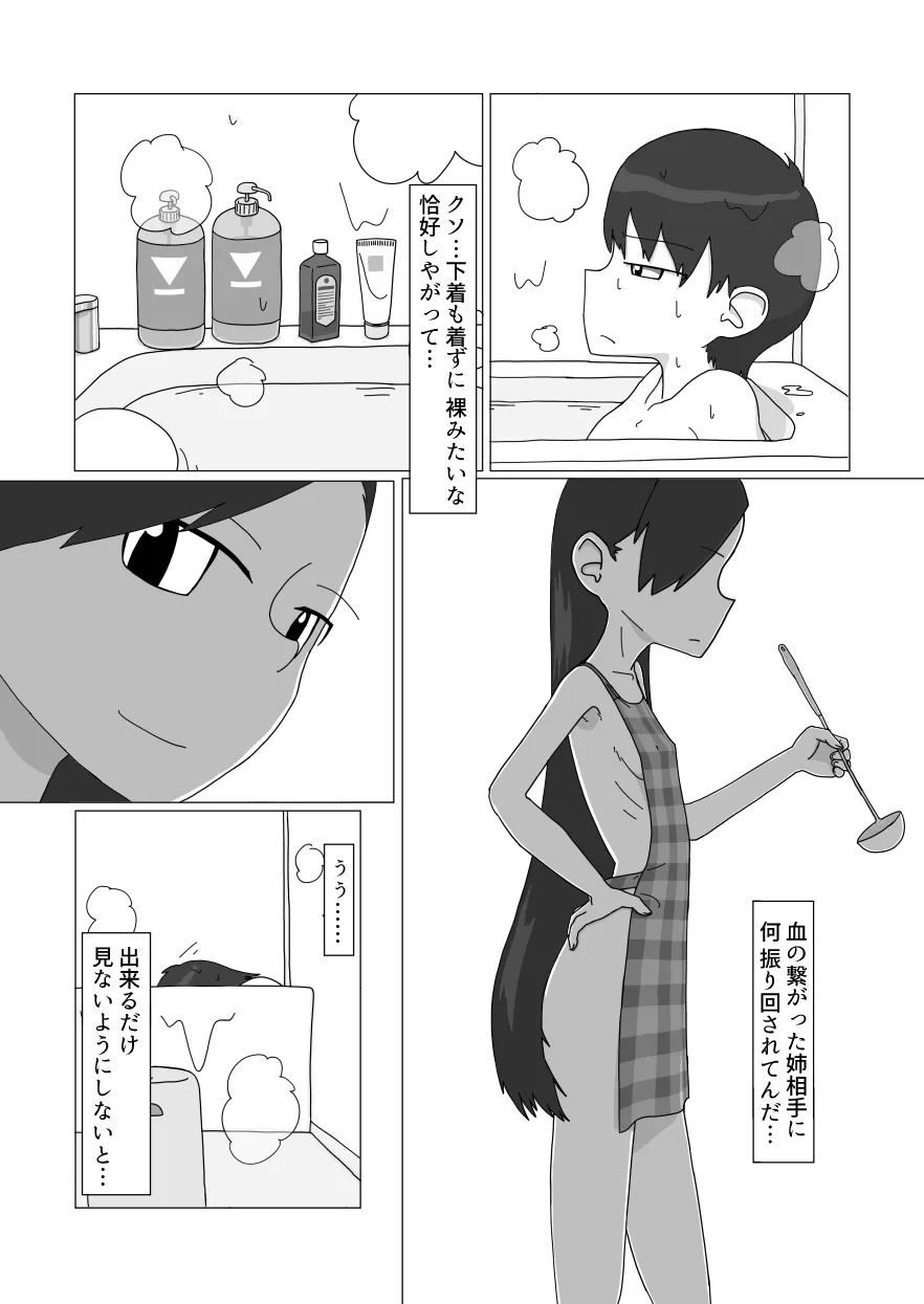 大好きなお姉ちゃんに見抜きさせてもらう漫画 - page7