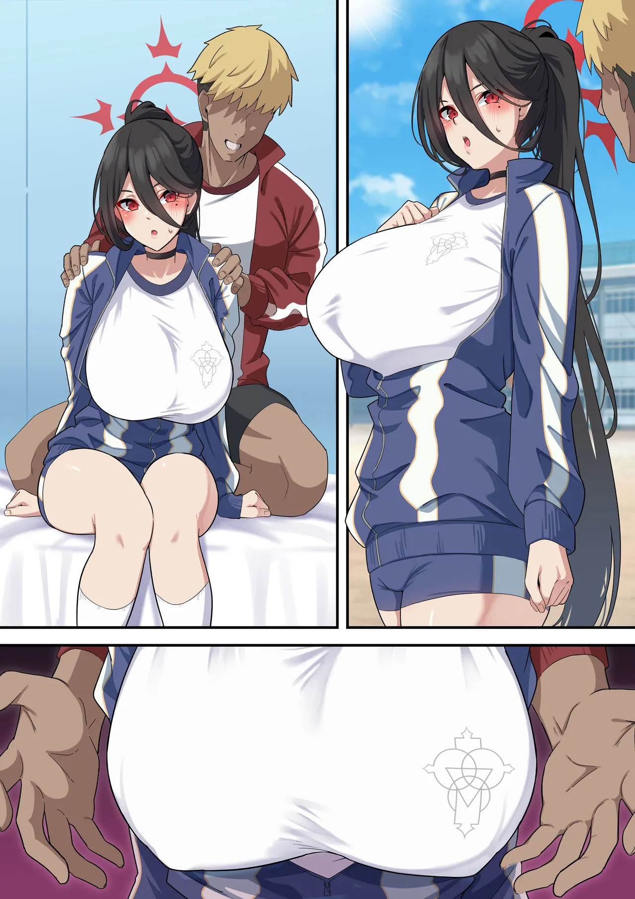 僕のむちむち爆乳生徒たちの本当の姿 - page76