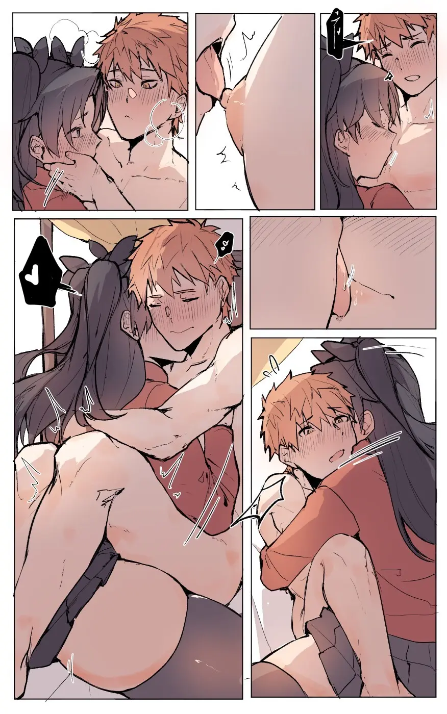 [アンゲル】 誰の肛門が無防備になったのか?! 凛×士郎 - page8
