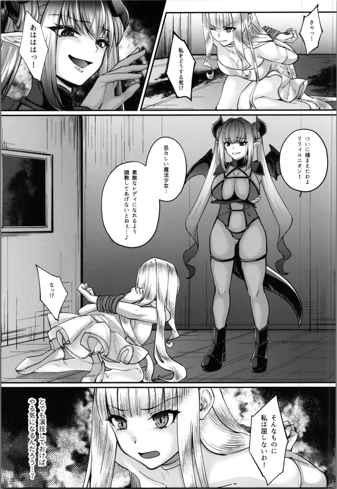 魔法少女セイントリリィ・融合 - page27