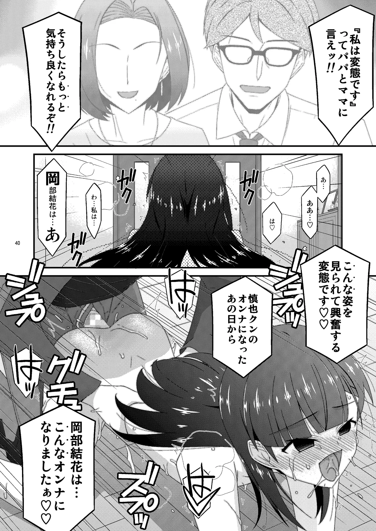 あの子がアイツのオモチャになった日 岡部結花編2 後篇 - page40