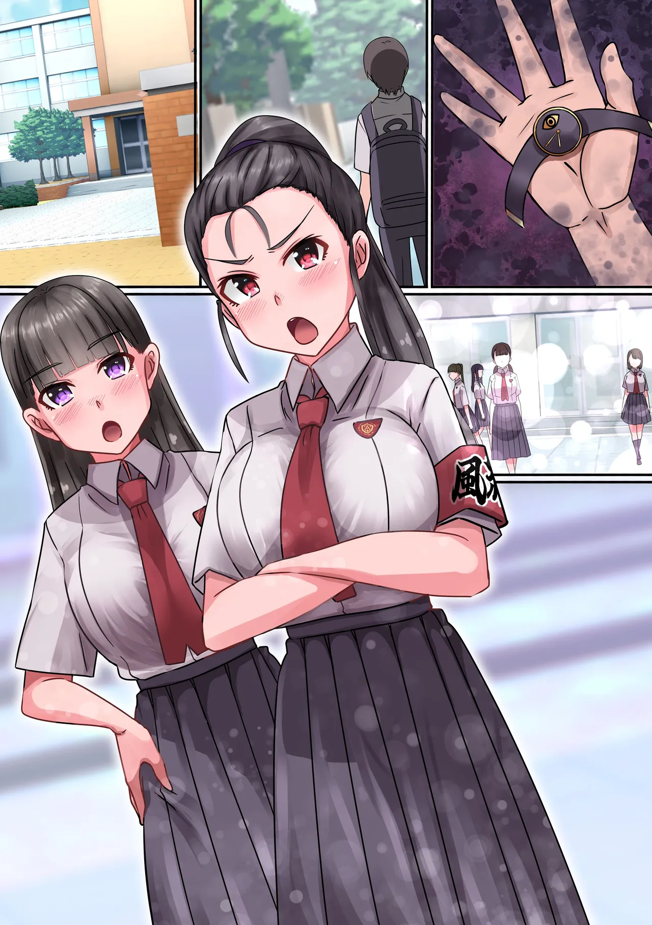 時間停止時計を貰ったので、とりあえず同級生とか風紀委員とかビッチの身体を無抵抗にして遊んでみた。 - page31