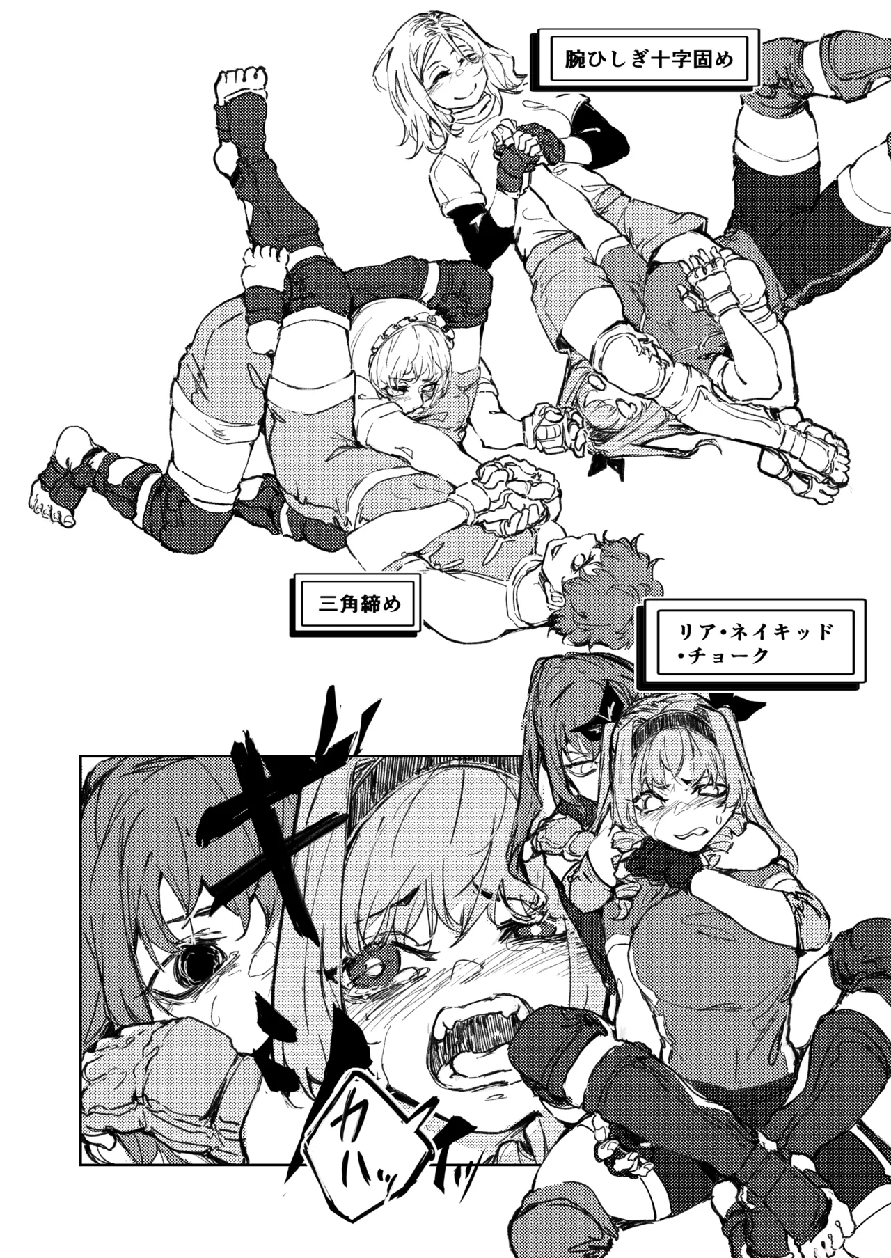 格闘ゲーム無敗のお嬢様が総合格闘技に出会う話 - page11