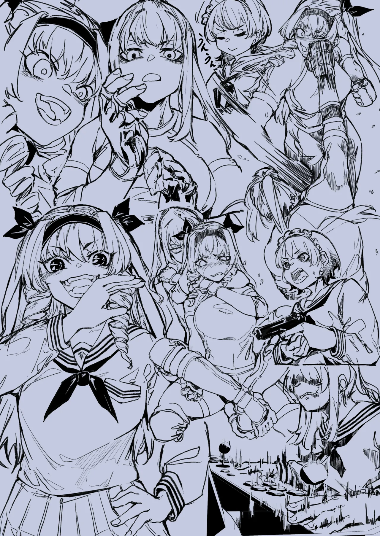 格闘ゲーム無敗のお嬢様が総合格闘技に出会う話 - page30