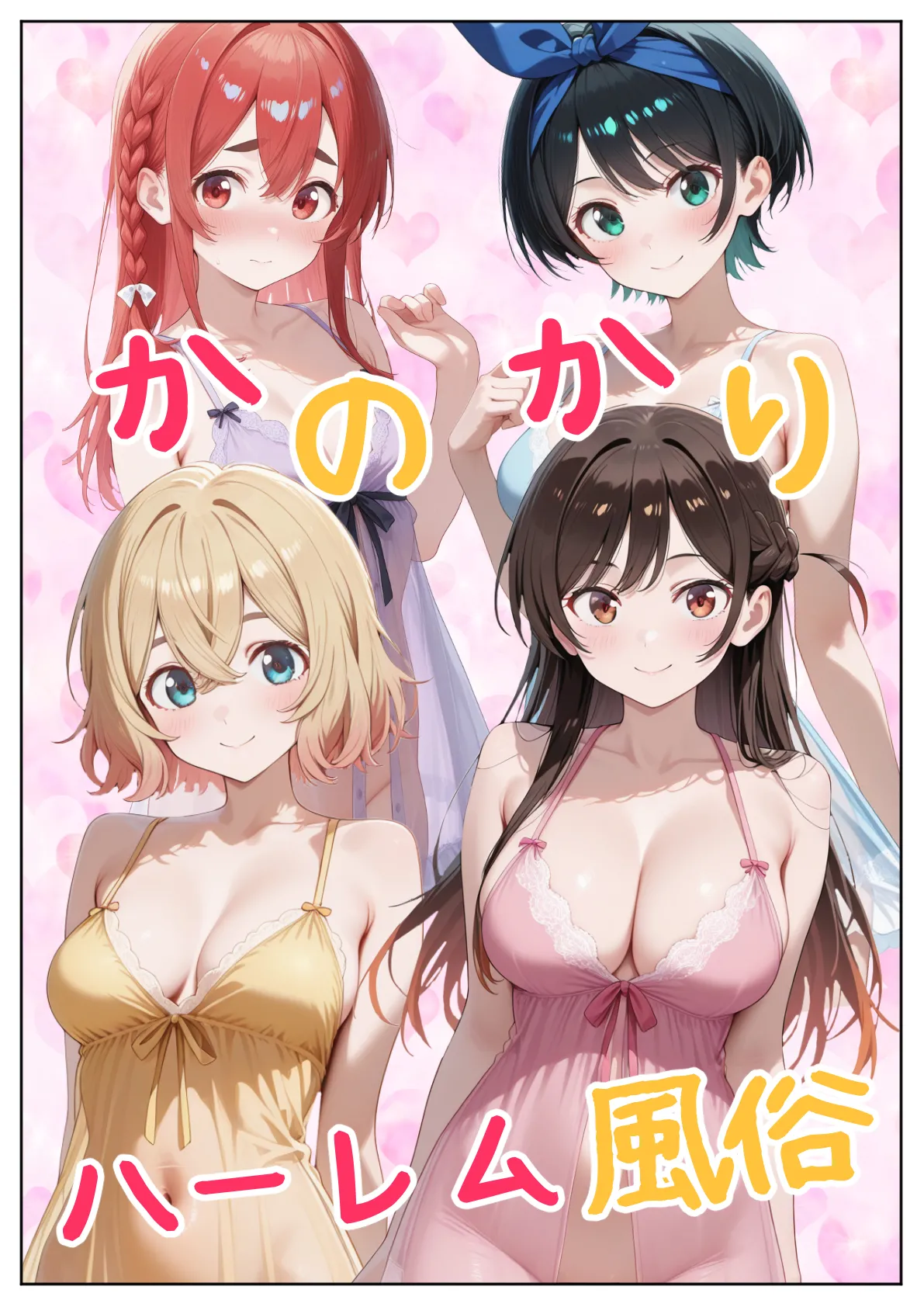 か◯かりハーレム風俗 - page4