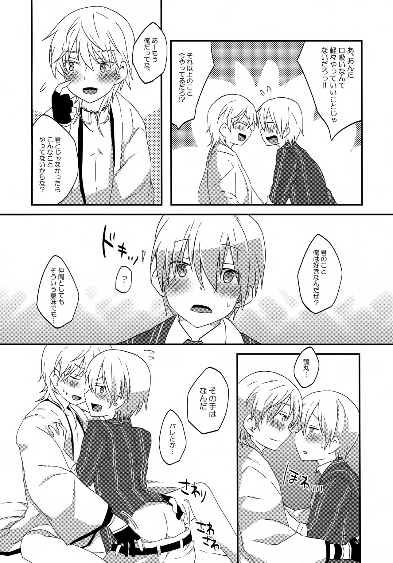 鶴丸と山姥切の「いけないことなのか?」 - page13