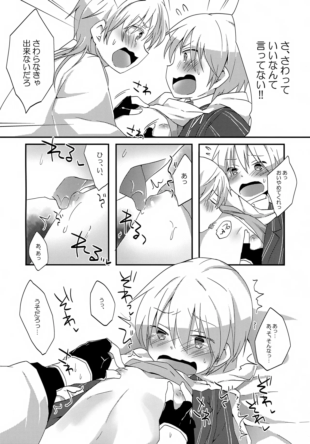 鶴丸と山姥切の「いけないことなのか?」 - page5