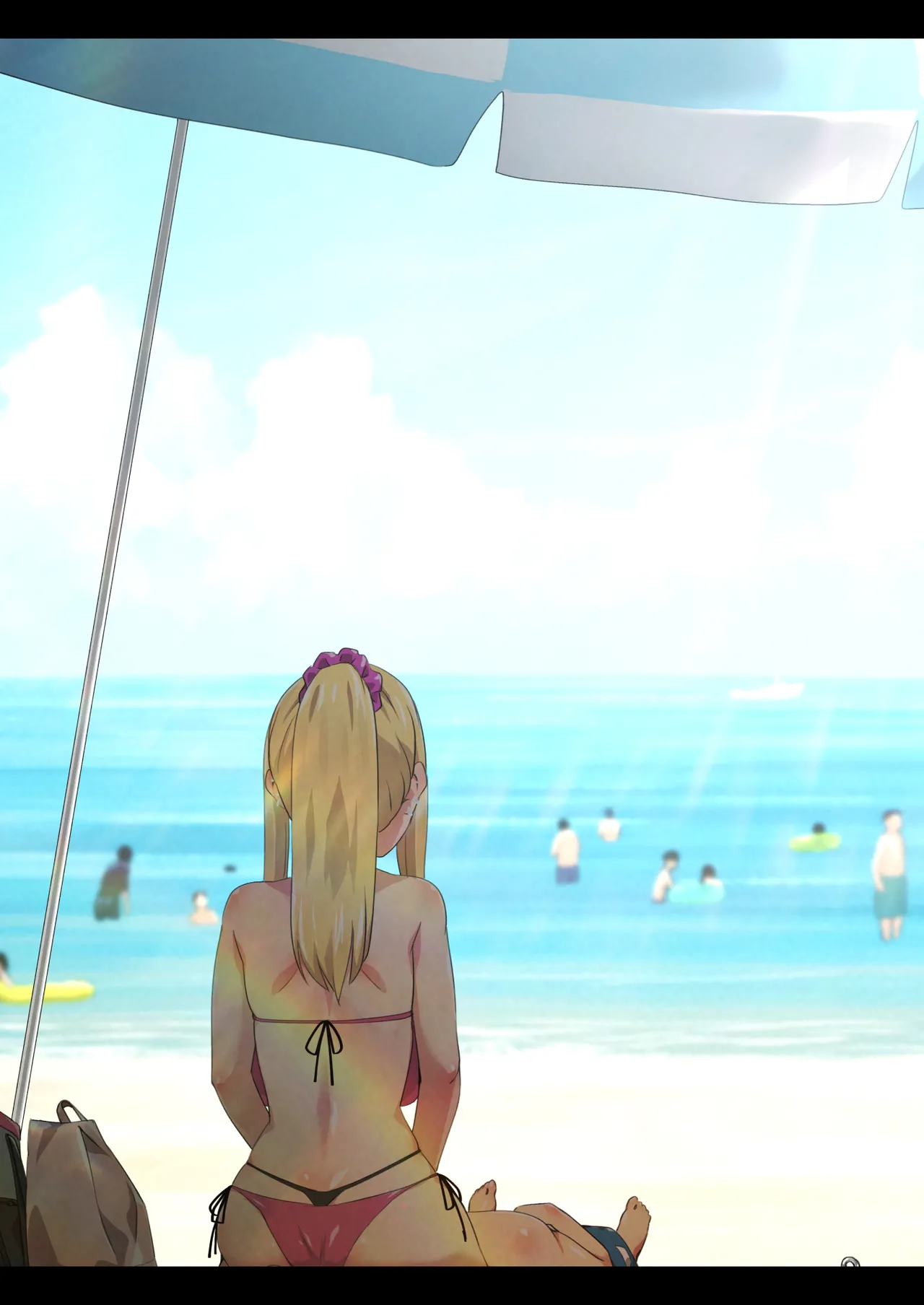 ぎゃるキャンv～ヤリサーの美女3人とエロ目的で海へ行く話～ - page122