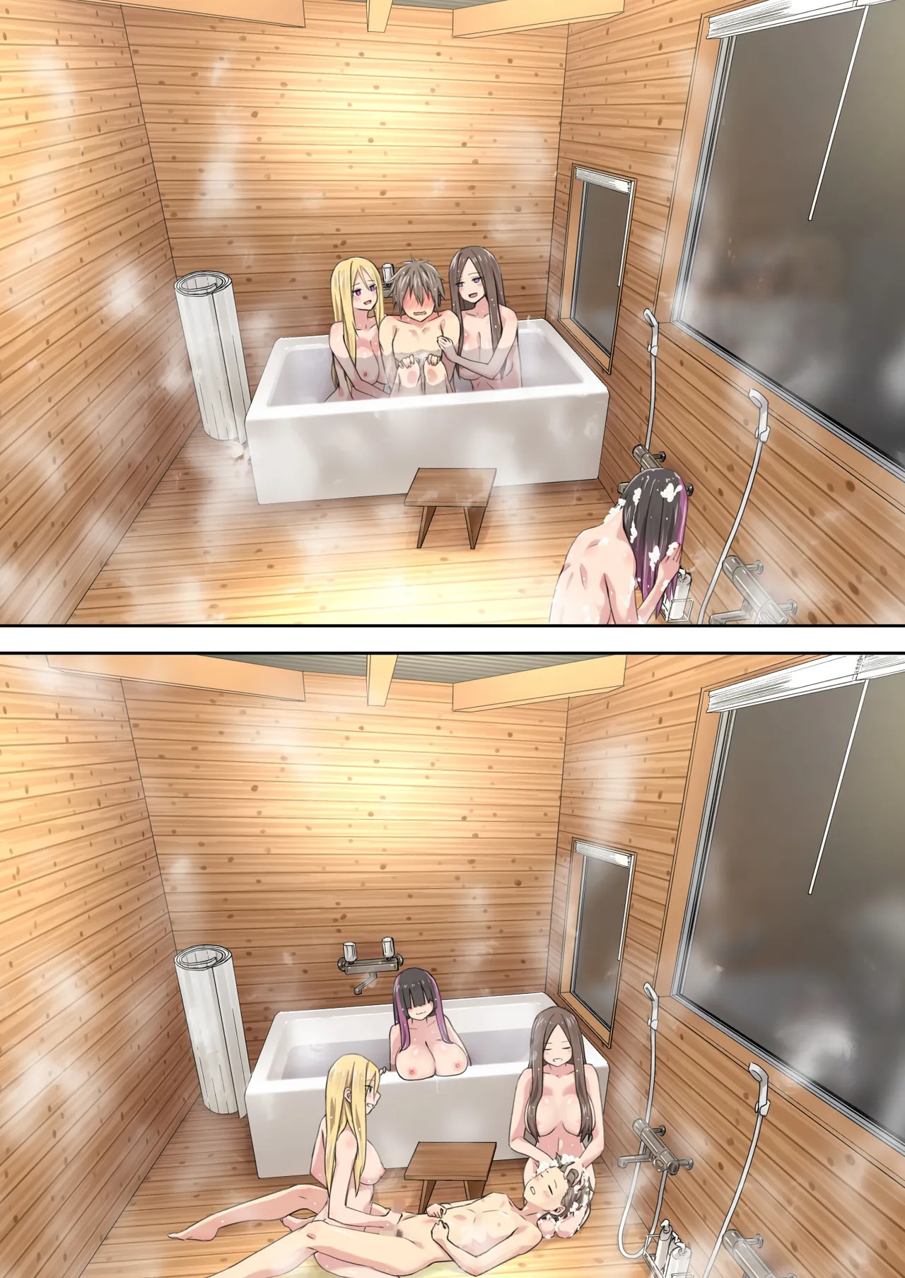 ぎゃるキャンv～ヤリサーの美女3人とエロ目的で海へ行く話～ - page129