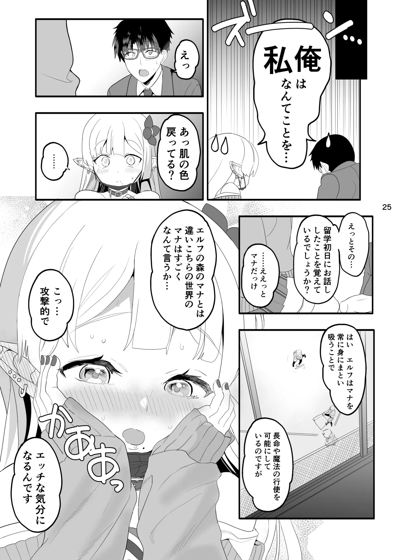 完全にギャル堕ちした留学生エルフの指導法 - page25