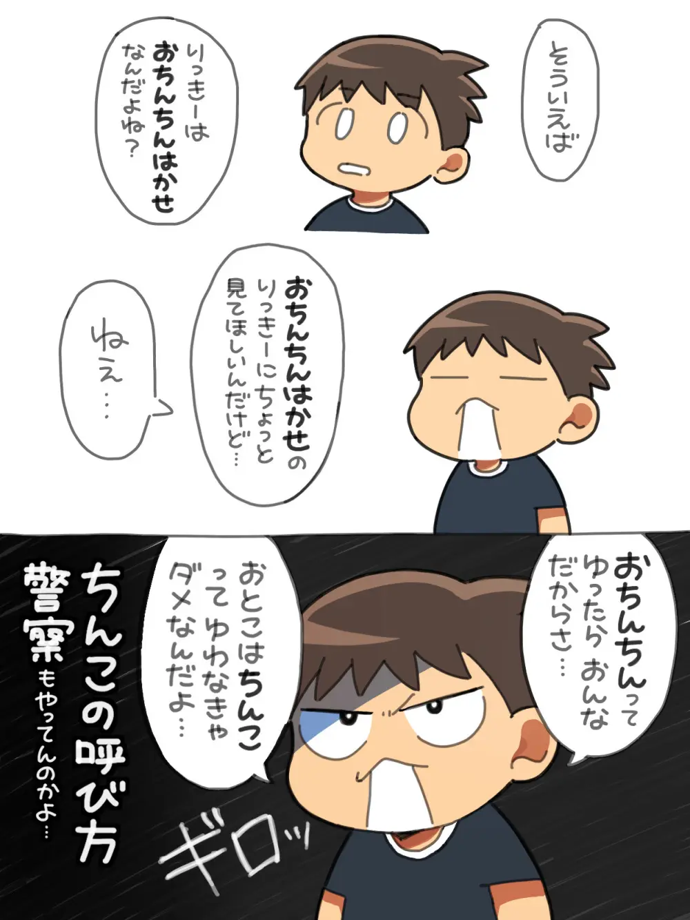 すぎ太 - ちんちんみして！りっきー - page8