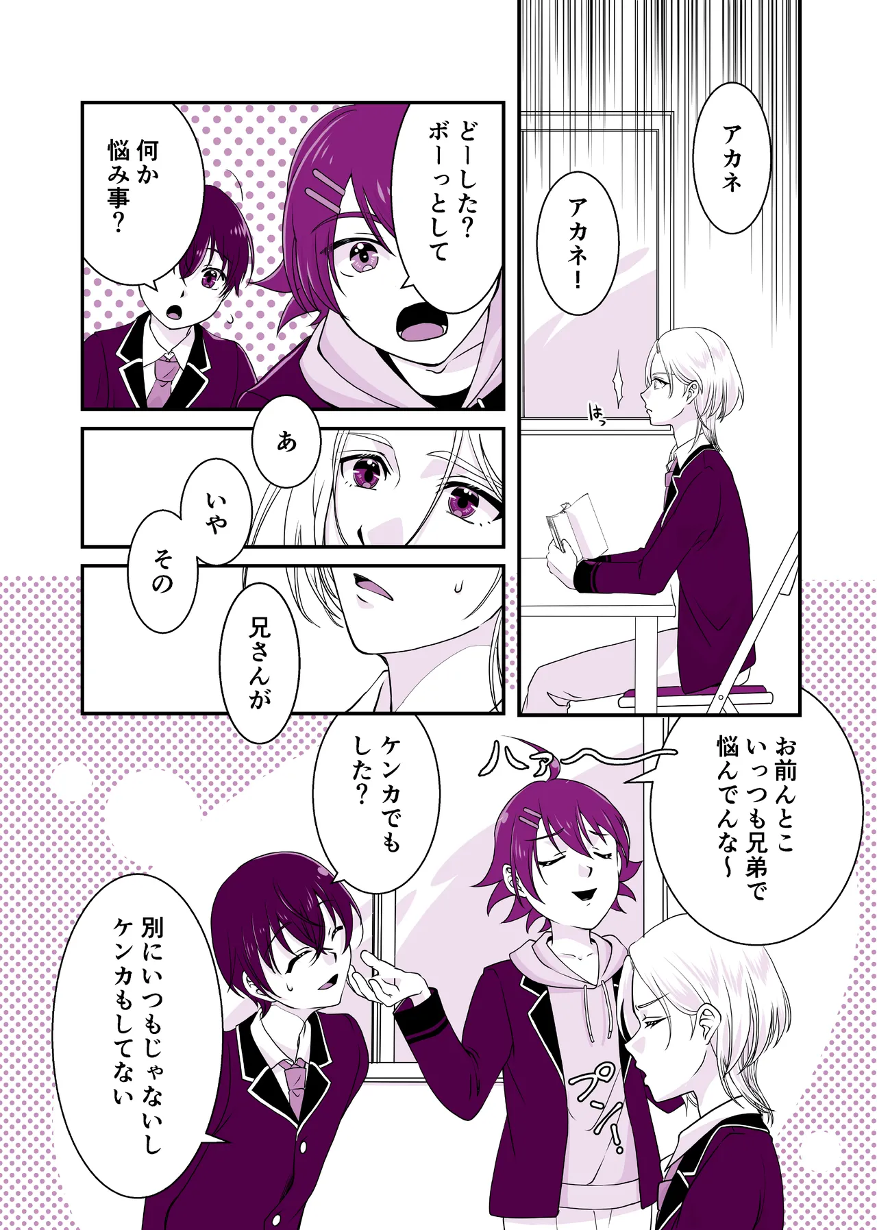 嘘つきで臆病で完璧な兄 - page8