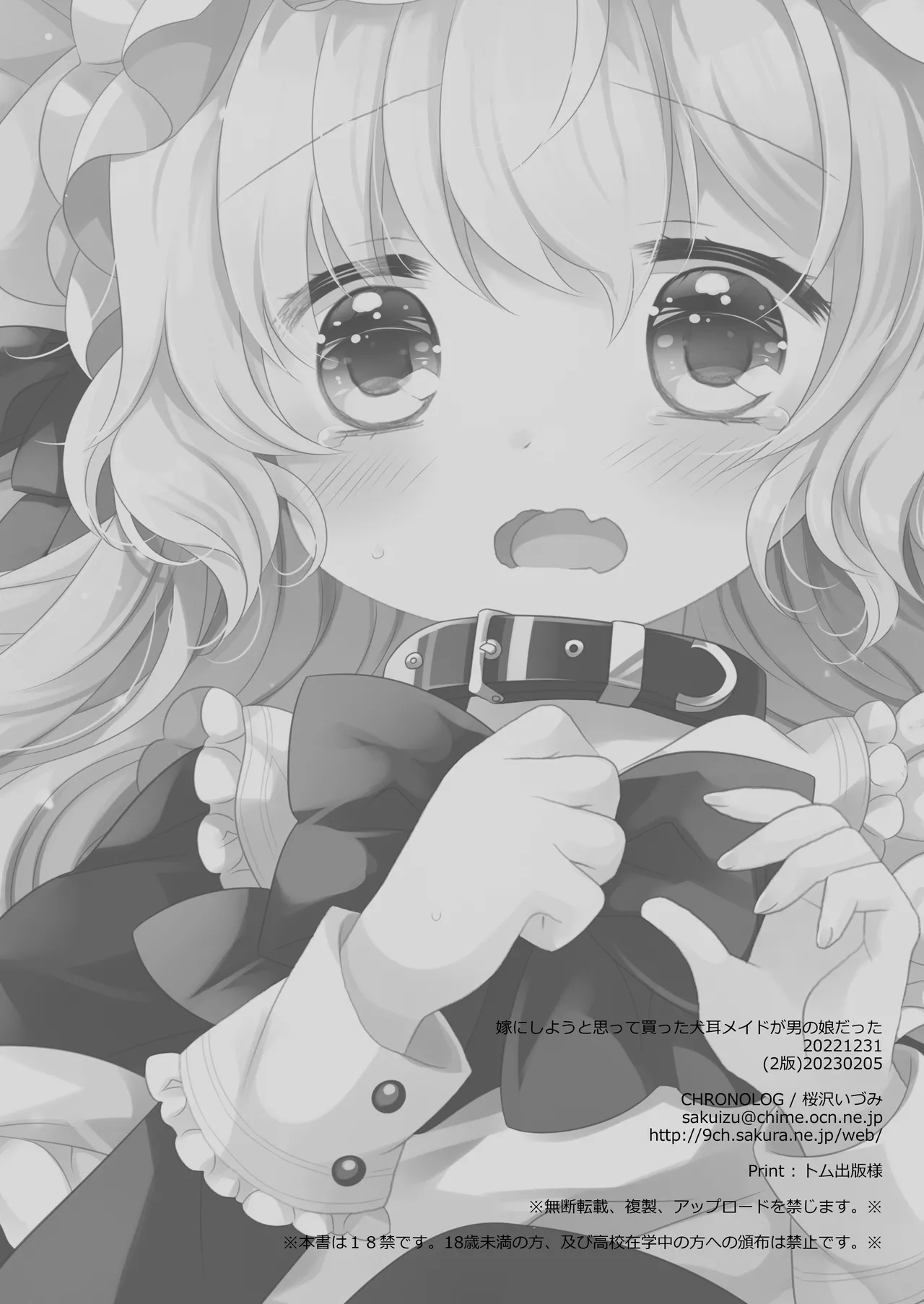 嫁にしようと思って買った犬耳メイドが男の娘だった - page24
