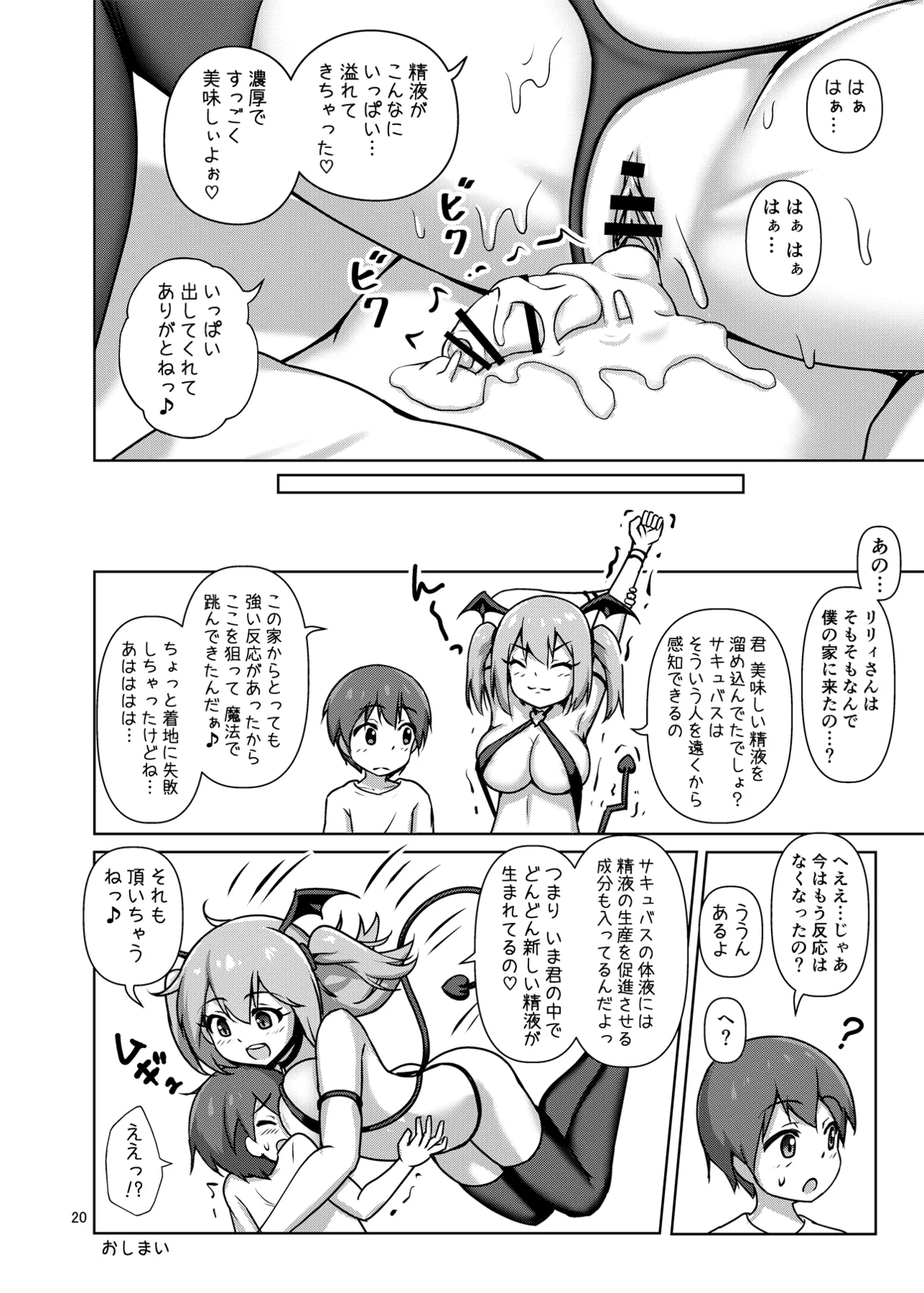 箱入りサキュバス、ショタに出会う。 - page20
