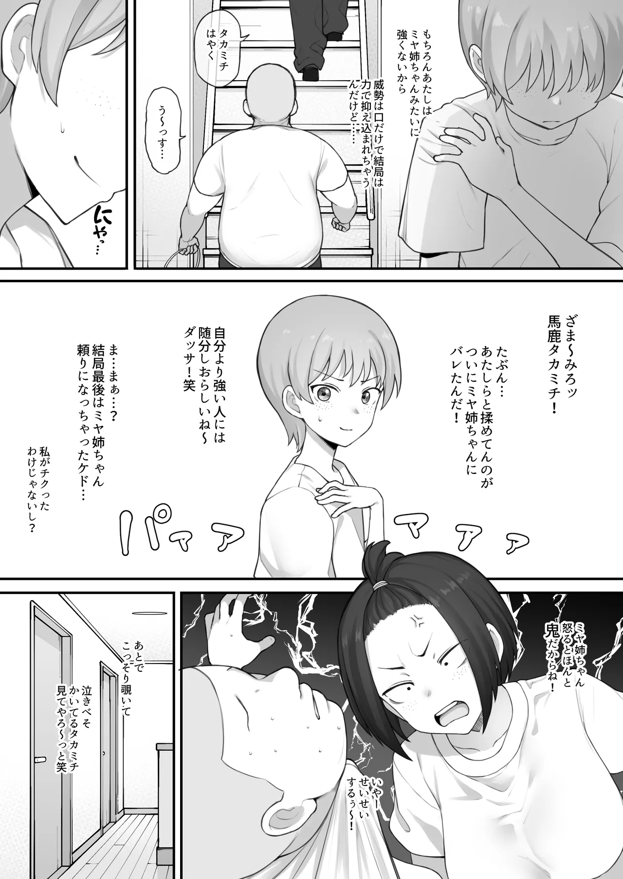 【オリジナル】チン堕ちボーイッシュ姉妹 前編12P - page5