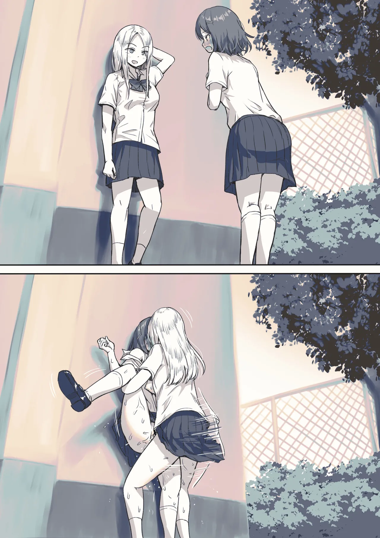 告白に対して話が早すぎるふたなり先輩 - page3