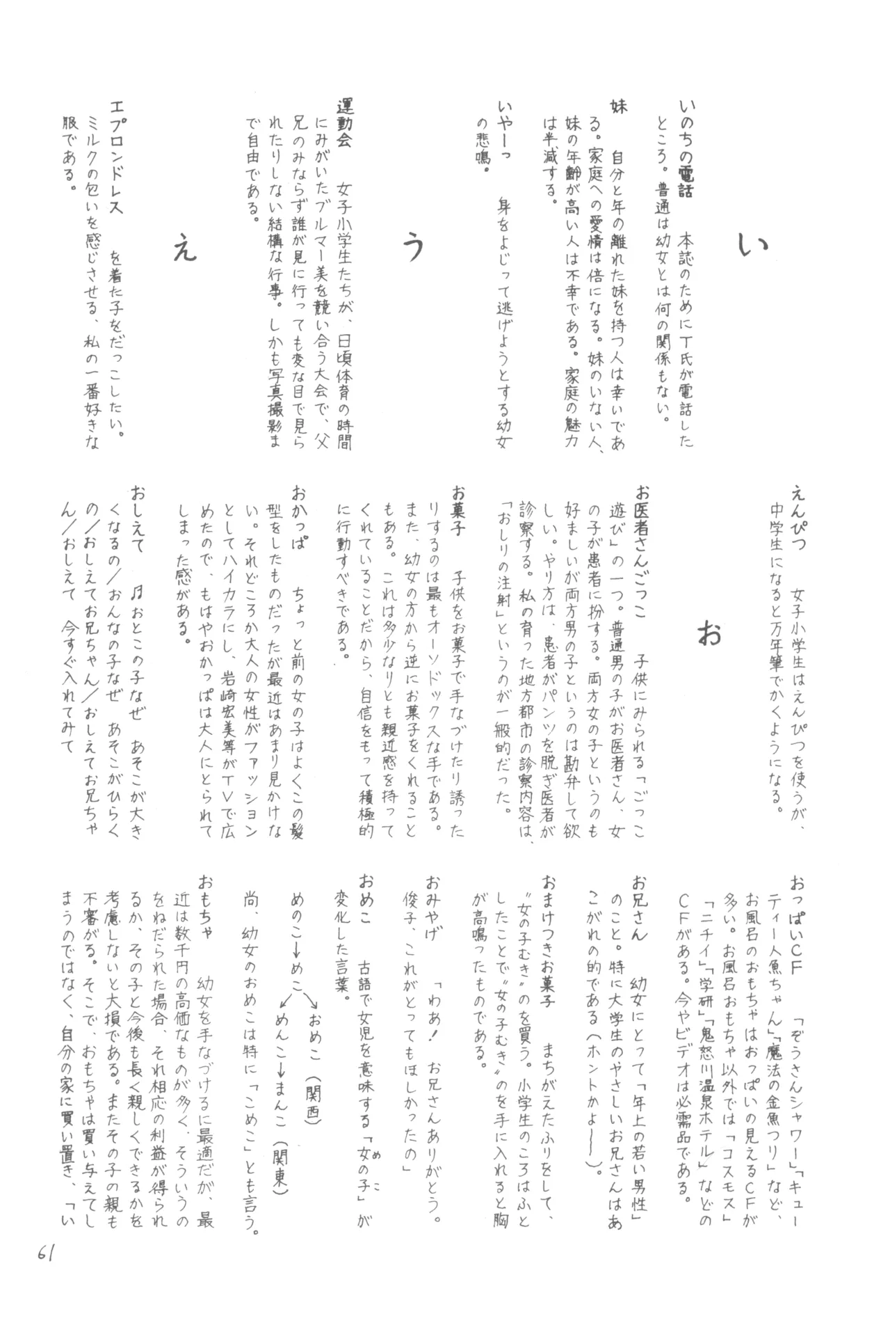 別冊アニコム 少女愛好家のために - page60