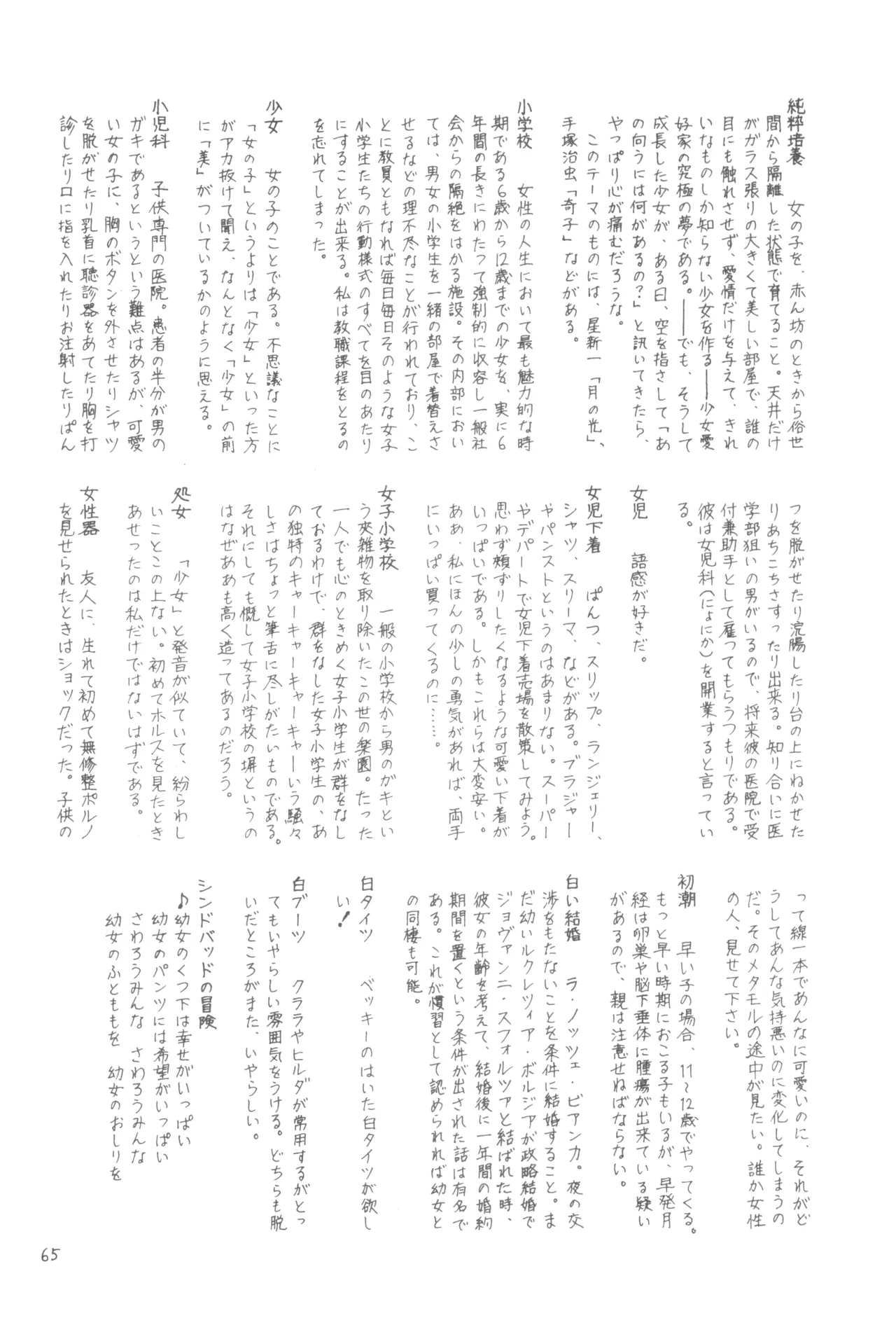 別冊アニコム 少女愛好家のために - page64