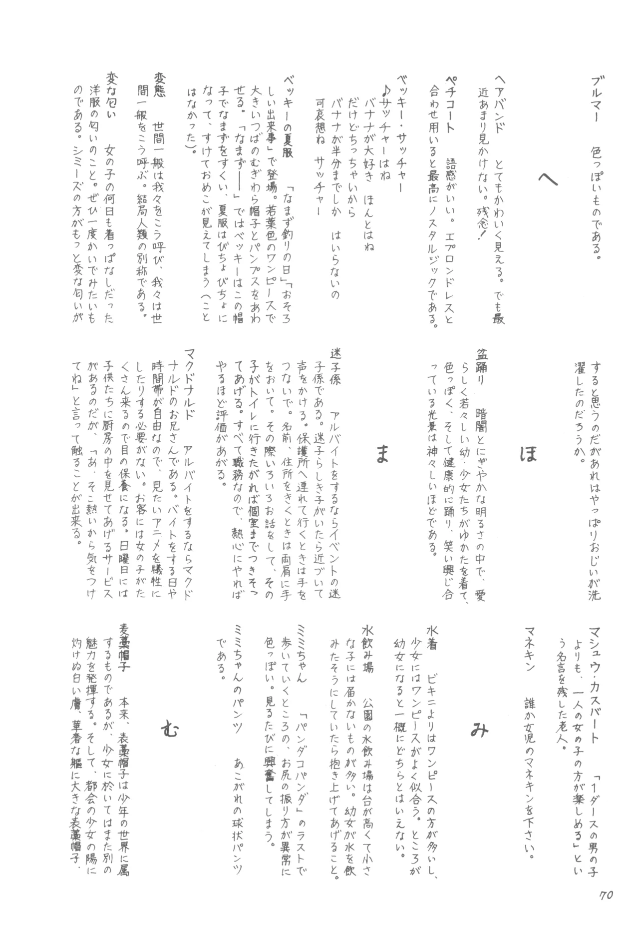 別冊アニコム 少女愛好家のために - page69