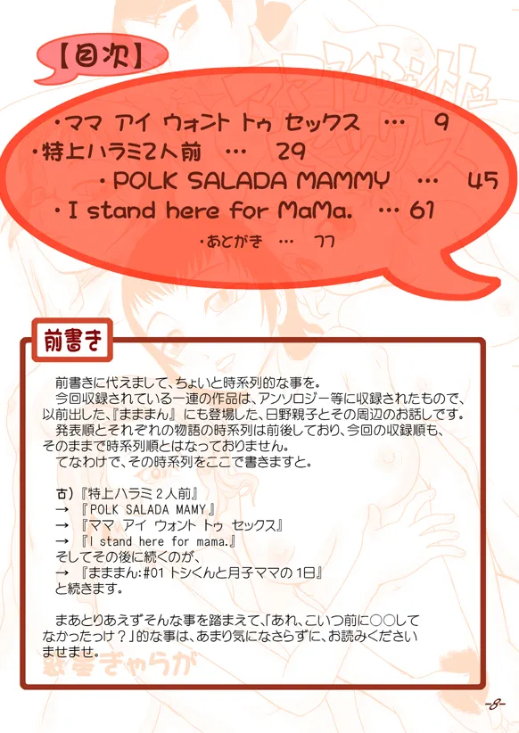 まままん #02 Mama I want to SEX. - page8