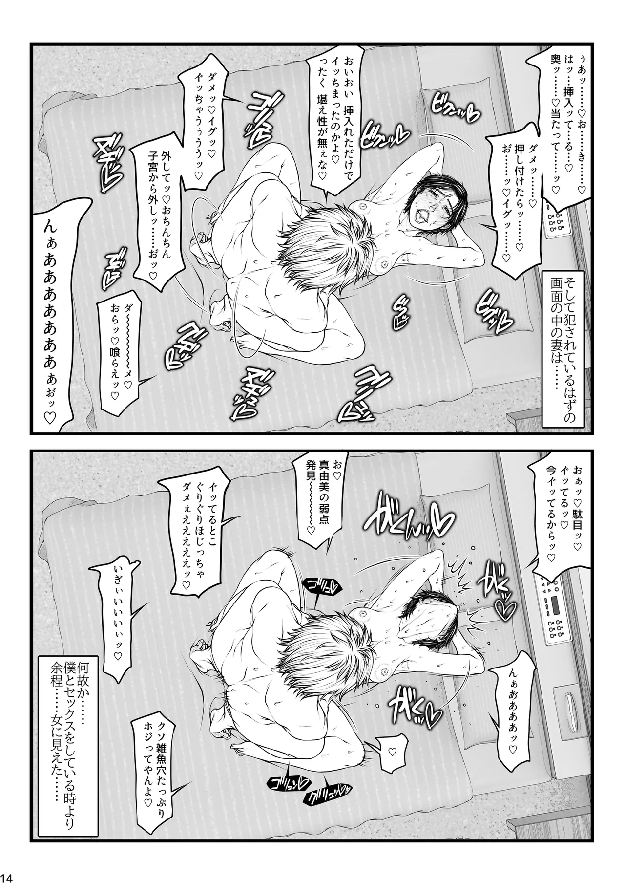 パラディドル (山岡鋼鉄郎) 愛妻定点観測 -ネトラセ- - page14