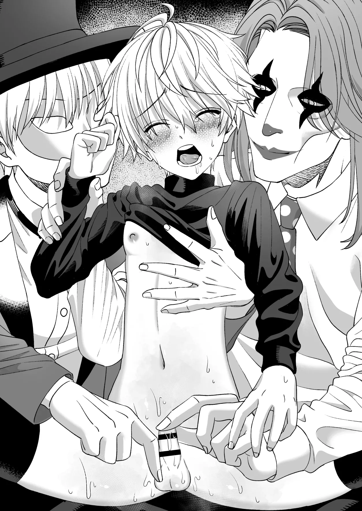 遊園地のマスコットにイタズラされて精通前だけど潮は吹いちゃう男の子の話 - page66