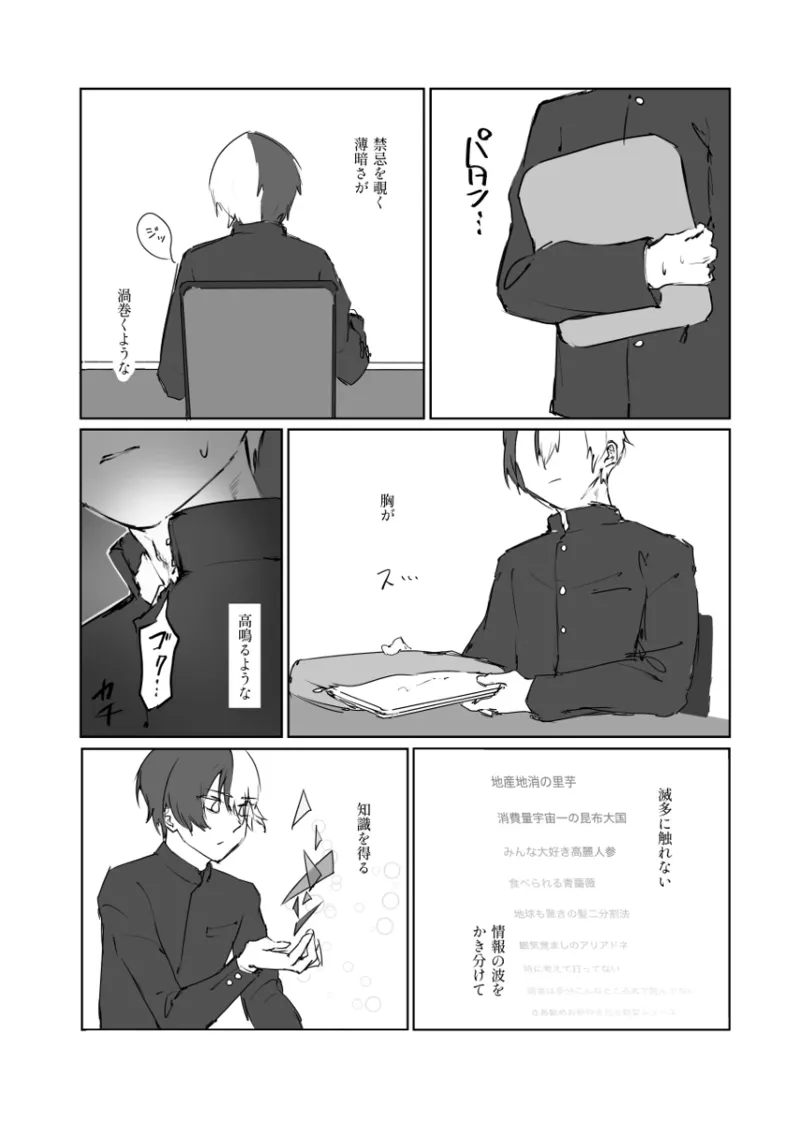 【青柳冬弥 自慰】触発 - page19