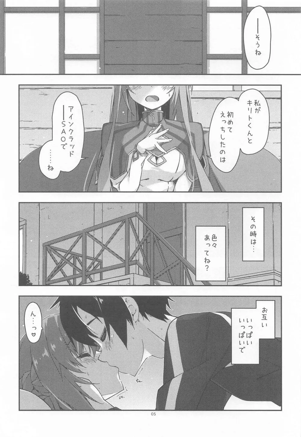 キリトくんは私が育てました - page4