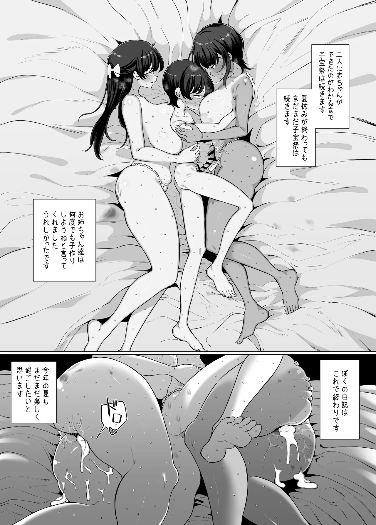 ぼくとおねえちゃん達の子作り日記。 - page40