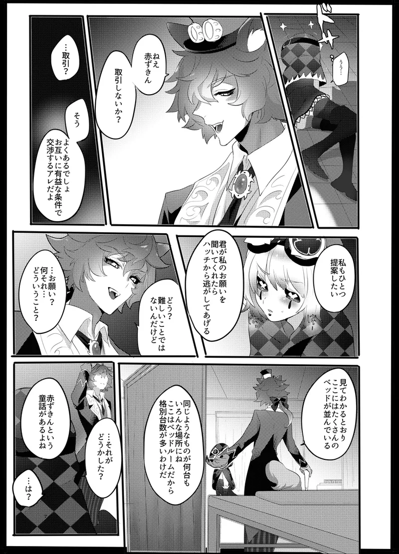 赤ずきんはオオカミに食べられる。 - page6
