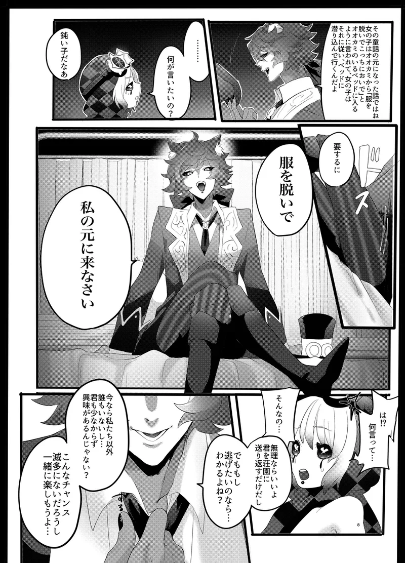 赤ずきんはオオカミに食べられる。 - page7