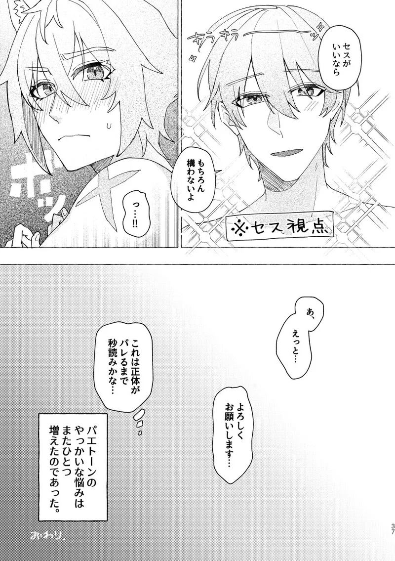 セスの猫部分 お借りします - page37