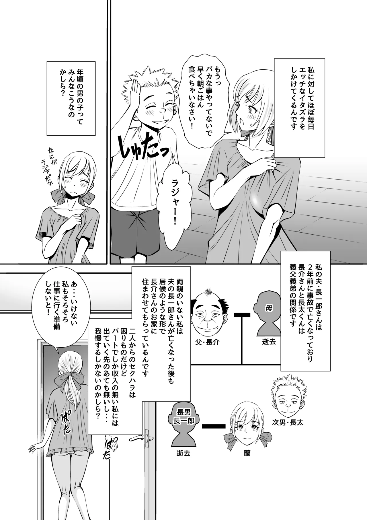 義父と義弟が私の身体を弄ぶので困っています。 - page6