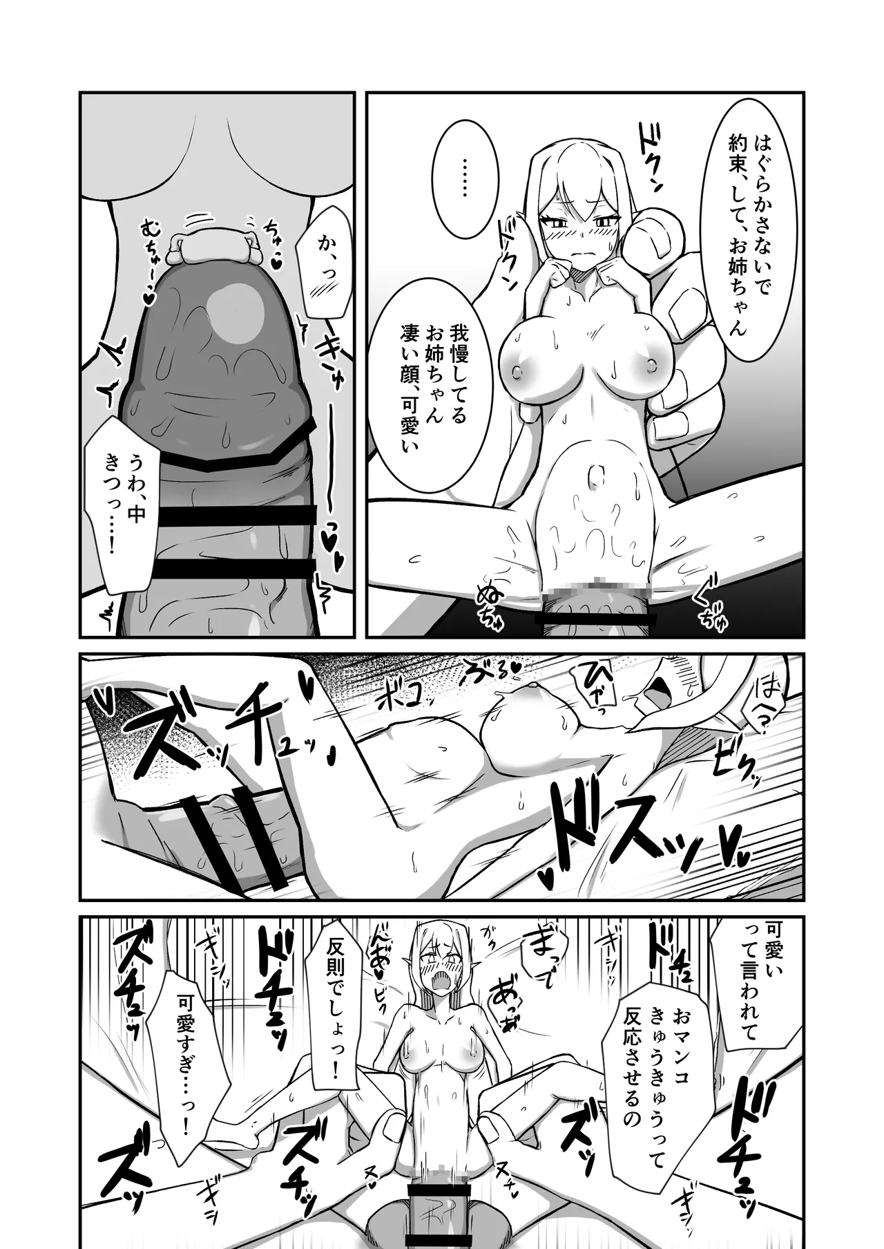 フェアリー族のお姉ちゃんは僕の専用オナホ妖精 - page40