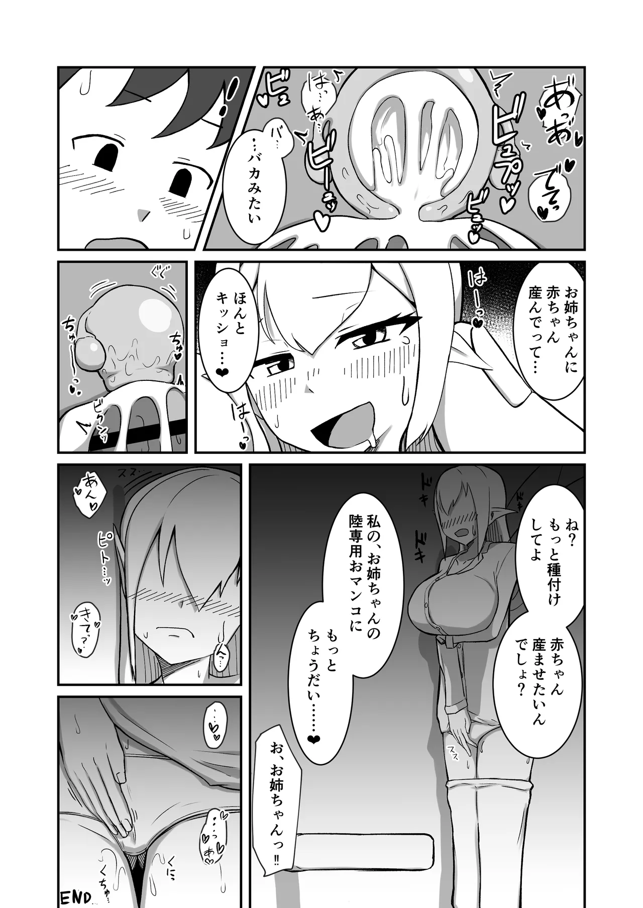 フェアリー族のお姉ちゃんは僕の専用オナホ妖精 - page47