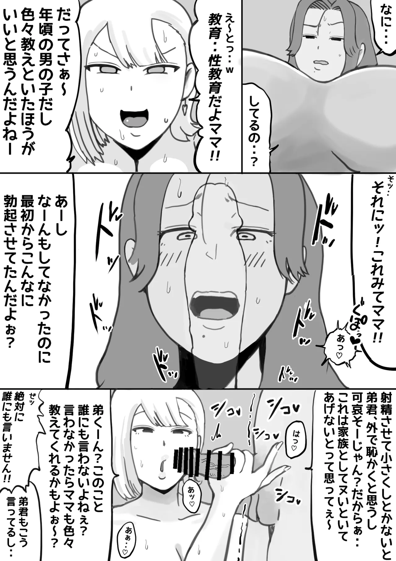 ぼくの新性活～痴女ギャルお姉ちゃんとドスケベママがやってきた～ - page13