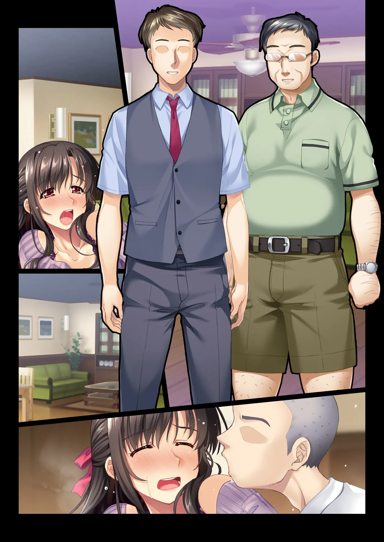 田舎の家族はヒマなので巨乳妻は朝から晩まで汗だくセックス - page125