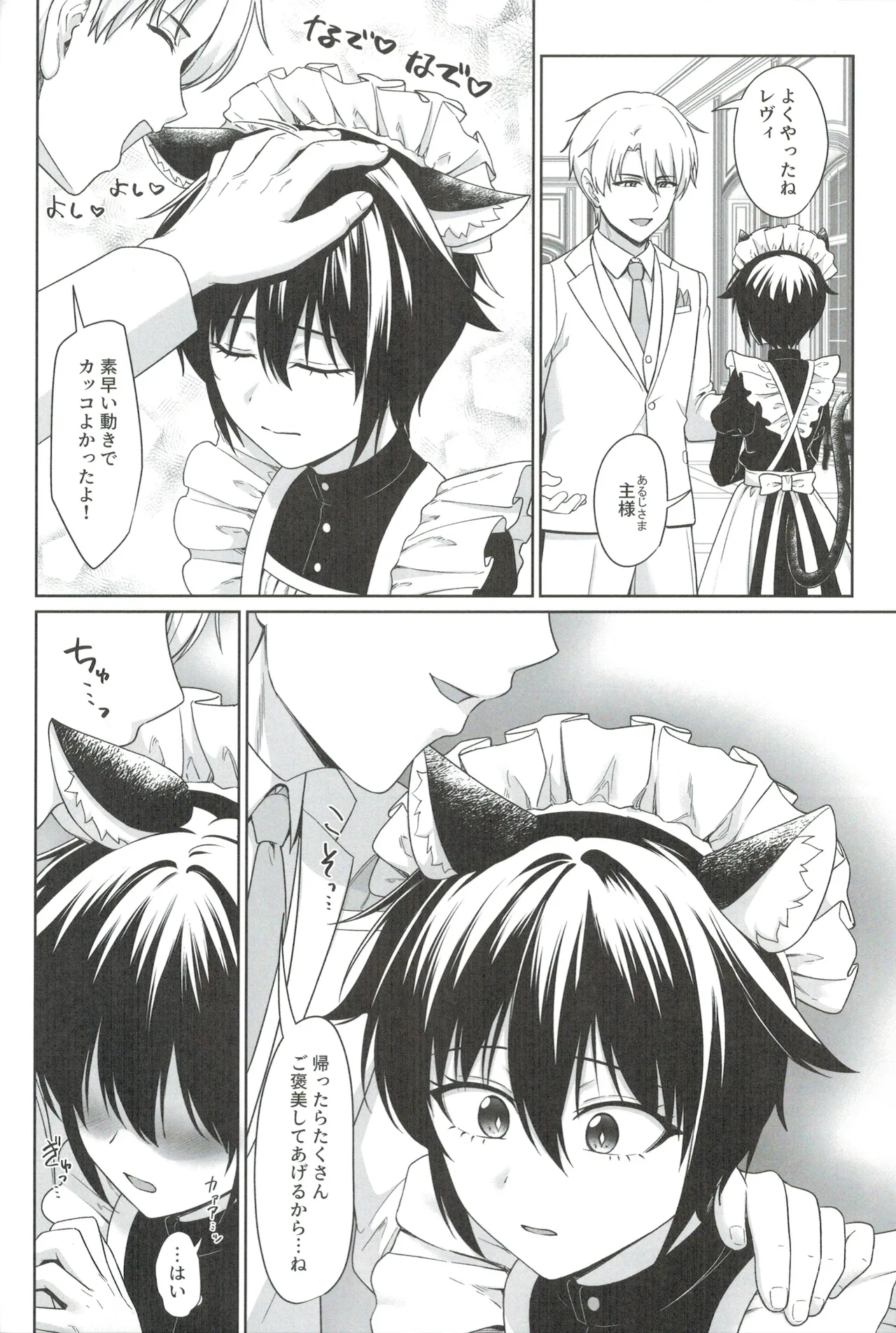 猫耳少年メイドの愛するヒメゴト - page9